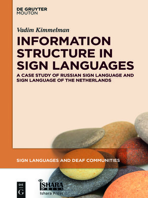 cover image of Information Structure in Sign Languages